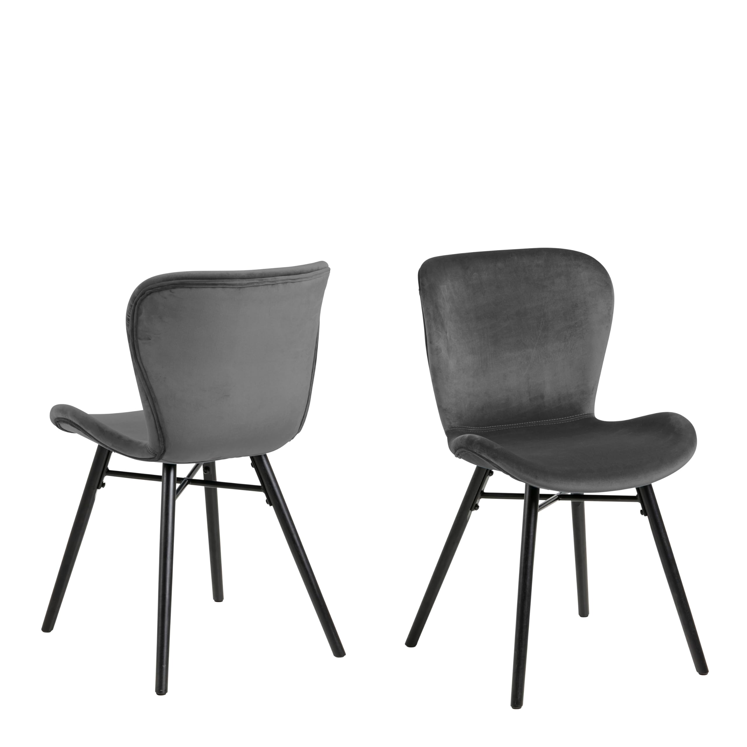 Furniture To Go | Batilda, Grey, Dining Chair Set of 2