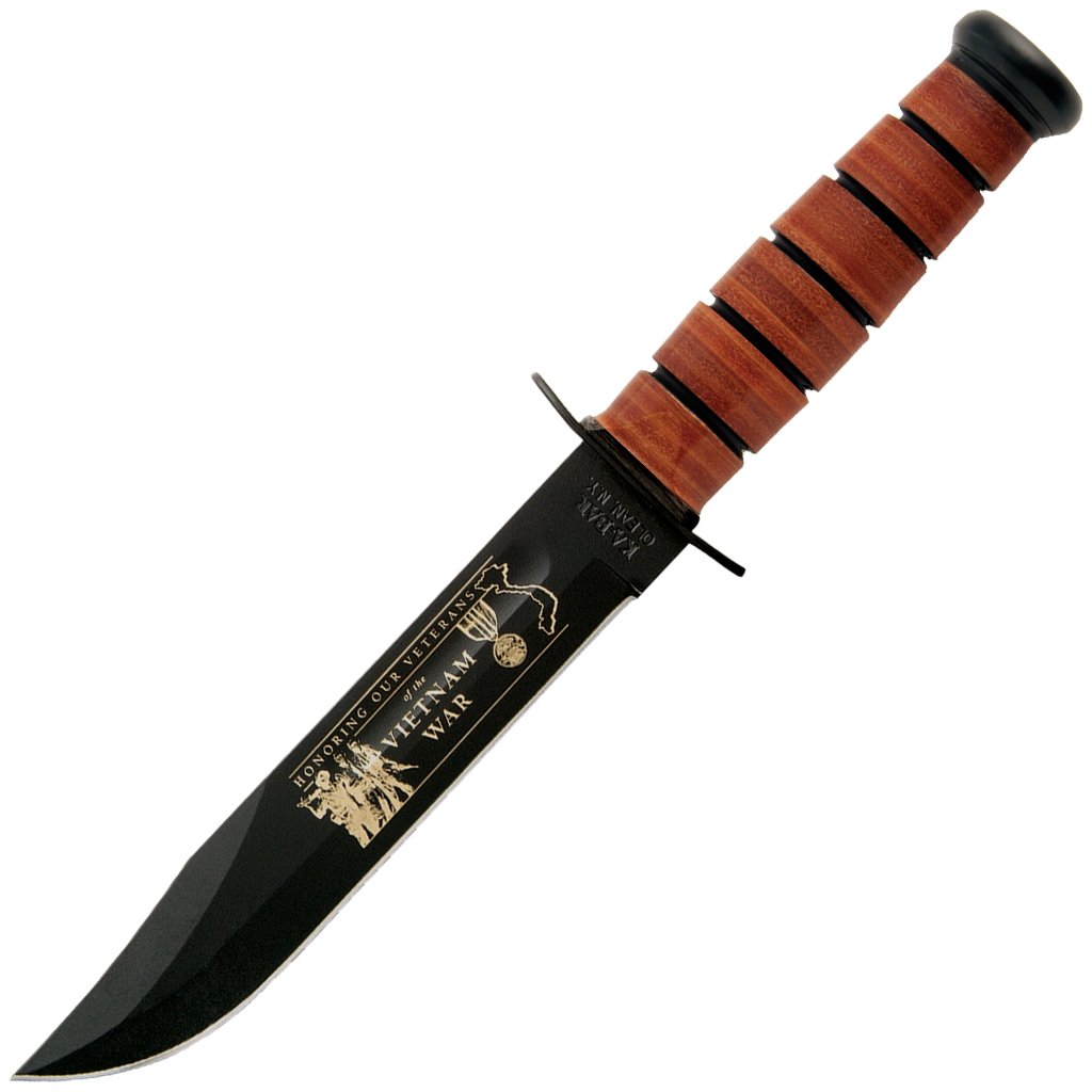 Amazon.com : KA-BAR Vietnam War Commemorative Knife Army : Hunting ...