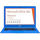 Acer Cloudbook 14, 14-inch, Celeron N3050, Win 10, Office 365 Personal-1 year, 2GB DDR3L, 32GB, AO1-431-C3TM