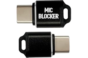 BAI YUE FU BAO Type-C Microphone Blocker – Mic Blocker Privacy Protector & Anti-Eavesdropping，Silent Screen Recording Without External Noise On Phone，Mute Mic for Meetings, Zoom, Teams, & More