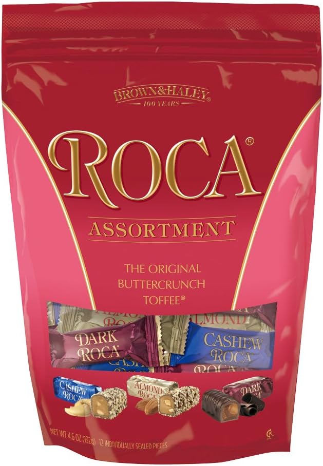 Amazon 賞味7 31 ハワイ アメリカお土産 アーモンドロカ ロカアソートバッグ アーモンドロカ Almond Roca チョコレート菓子 通販