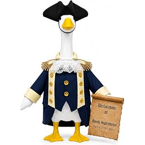23" 4th of July Patriotic Porch Goose Outfits, 250th Anniversary Porch Goose Costume, independence Day Washington Goose Costu