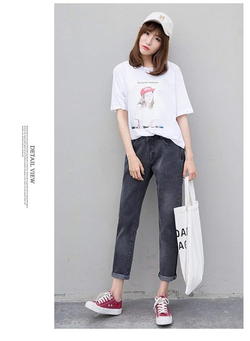 Amazon Com Lannmart Pantalones Vaqueros Para Mujer Largos