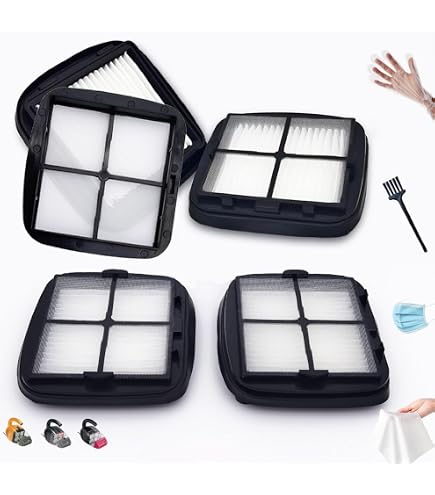 2-Pack HEPA Filter Replacement – Compatible With Bissell Models 97D5, 2037416, 35V4A, 35V4C, 47R5B & More