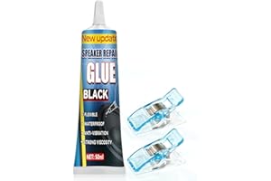 NEXKAYEE Speaker Repair Glue, Flexible Speaker Adhesive, Strong Speaker Glues for Assembling and Repairing Loudspeaker Equipment, 50ml (Pack of 1)