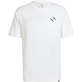 Adidas Mens Lounge Slides Pocket T-Shirt