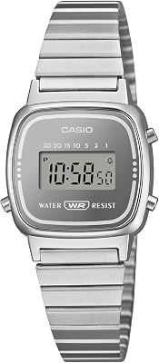 Damen Digital Quarz Armbanduhr Casio Collection Vintage