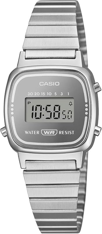 Damen Digital Quarz Armbanduhr Casio Collection Vintage