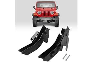 ELITEWILL Driver and Passneger Rear Trail Arm Frame Rust Repair Section Fit for 1997-2006 Jeep Wrangler TJ