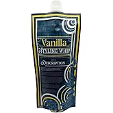 Ecoslay Vanilla Styling Whip, Firm-Hold Hair Gel, 8 Fl Oz
