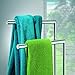Kela Free Standing Towel Rack for Bathroom Style Collection Chrome