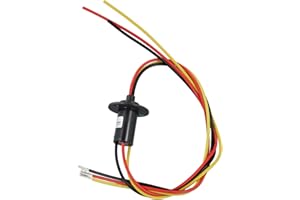 30A 3 Way Electrical Slip Ring Wind Turbine Generator Gold Gold Contact 10M Revolutions Life IP51 Rated CCTV Robot Rotary Tab