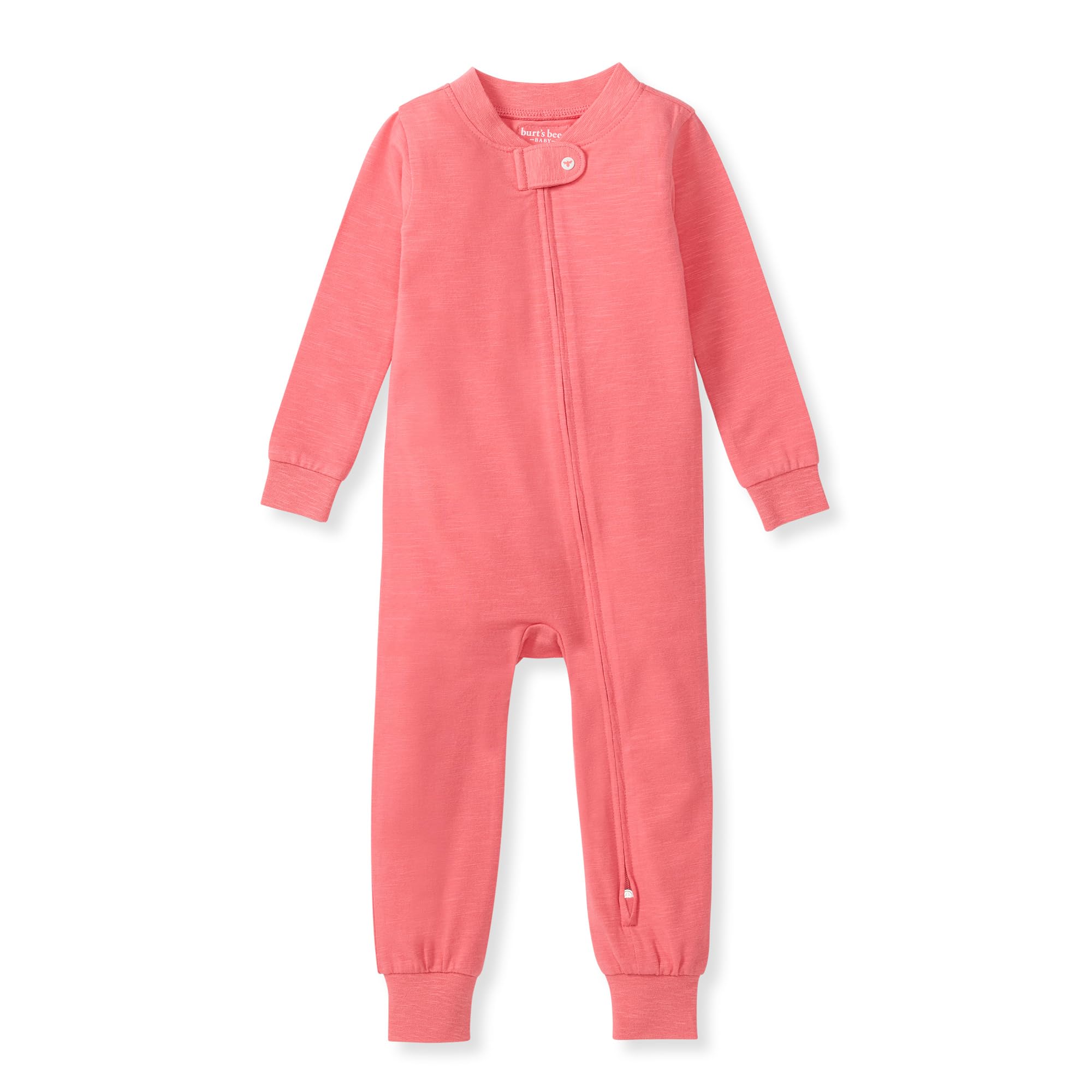 Photo 1 of Burt's Bees Baby Unisex Baby Sleeper, Honeysoft Pajamas, Footless One-Piece Zip-Up PJ, Soft Organic Cotton & Lyocell Blend