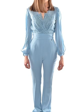 Tuta Tu06881e2 Elisabetta Franchi S81 016 Carta Da Zucchero