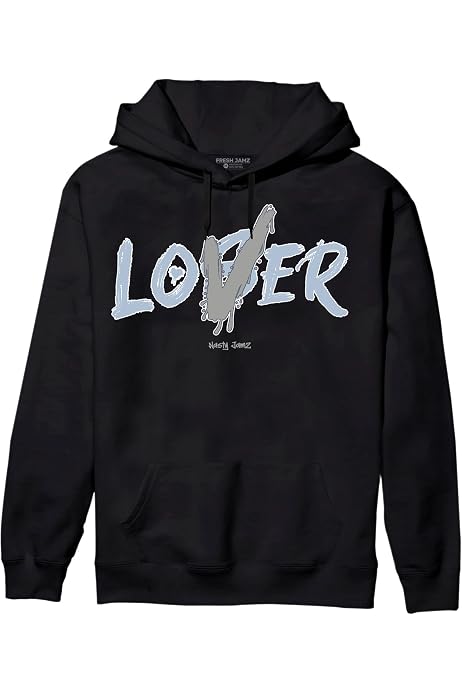 Amazon.com: Loser Lover Unisex Hoodie Match 4s Retro Infrared Black Small :  Clothing, Shoes u0026 Jewelry