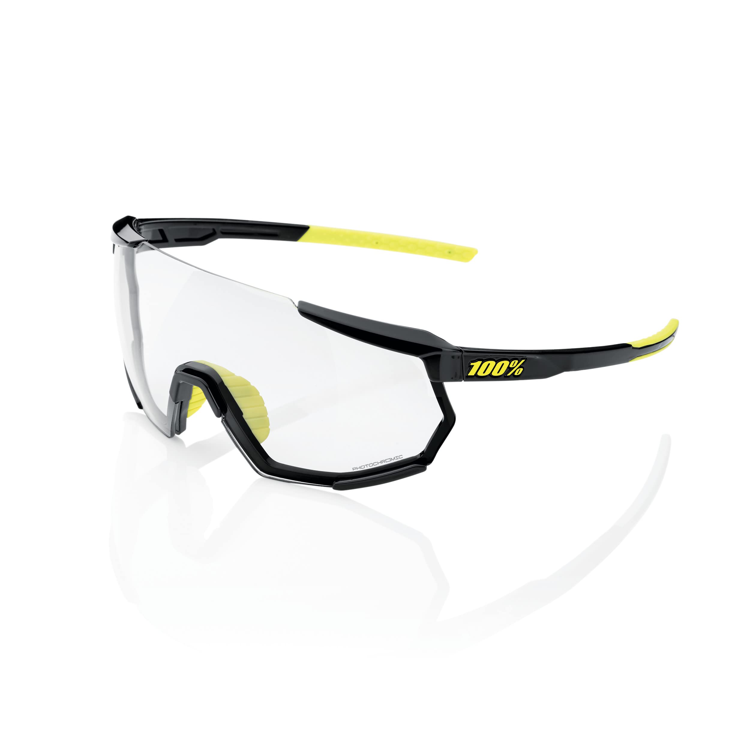 100% GAFAS RACETRAP 3.0 - Gloss Black - Photochromic Lens
