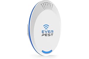 EVER PEST Ultrasonic Pest Control Repeller (2-Pack) Plug in Flea Rat Roach Mosquito Cockroaches Rodent Spider Scorpion Fruit Fly Insect Indoor Plug Repellent