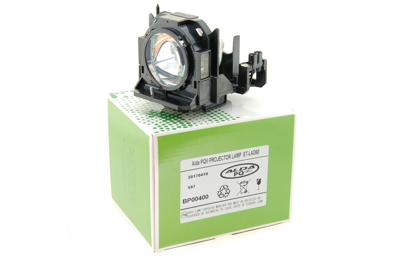 Alda PQ Premium, Projector Lamp compatible with PANASONIC PT-D5000ES, PT-D6000, PT-DW6300, PT-DW640, PT-DX500, PT-DX800, PT-DZ570, PT-DZ6700, ET-LAD60 Projectors, Lamp with Housing