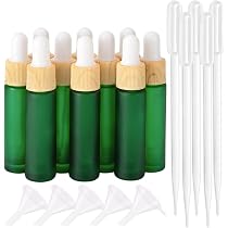 Amazon.com: Ellbest 10pcs 10ml Essential Oil Dropper Glass Bottle ...