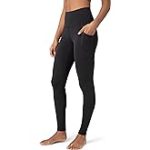 Colorfulkoala Women's Dreamlux High Waisted Workout Leggings 25" / 28" Inseam Yoga Pants with Pockets