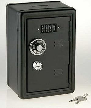 HUCHA CAJA FUERTE LOCKER COLOR NEGRO: Amazon.es: Juguetes y juegos