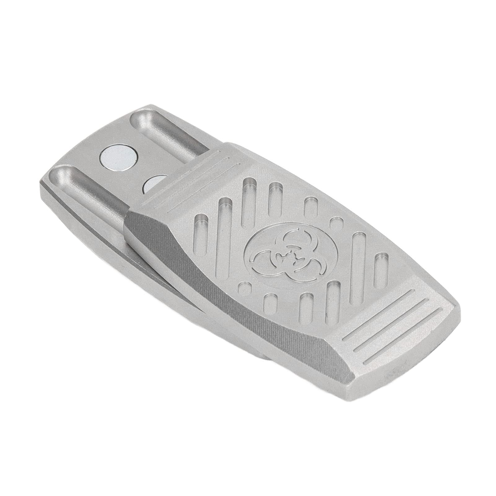 Magnetic Metal Fidget Slider, Rectangular Rotation Fidget Slider EDC Adult Metal Fidget Toys, Anti Anxiety Fidget Slider Stress Relief Sensory Toys, Office Desk Toys Gifts for Boyfriend and Father