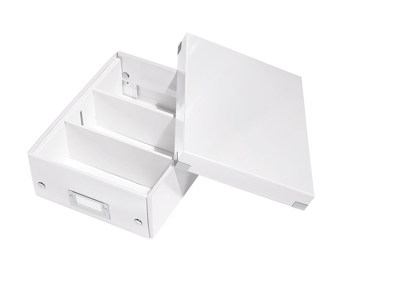 Leitz Organiser Box, Click and Store Range 60570001 - Small, White