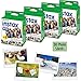 FujiFilm Instax Wide Instant Film 2 Pack (2 x 20) Total of 40 Photo Sheets � for FujiFilm Instax Wide 300, 210 and 200 Instant Cameras + HeroFiber Cloth, Compatible with Fujfilm Instax