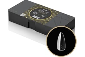 APRÉS Apres Gel-X® Stiletto Box of Nail Tips | 280 Gel-X Tips, Soft Gel Tips, 14 Sizes 00-9 | Half-sizes Included (Sculpted Stiletto Short, 280 Count)