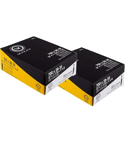 TAC 9 Bicycle Inner Tubes - 700x35-40 (27x1-3/8) Schrader Valve 32mm (Pack Of 9)