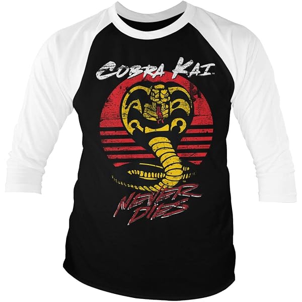 Godzilla Camiseta De Manga 3/4 Con Licencia Oficial De