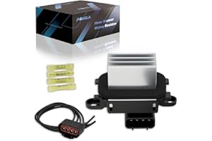 POHILA HVAC Blower Motor Resistor Control Module with Auto Temp Control Replacement for Ford F150 2009-2014, Expedition Mustang Flex Taurus Escape, Mercury Lincoln Navigator Replace# 9L3Z-19E624-B