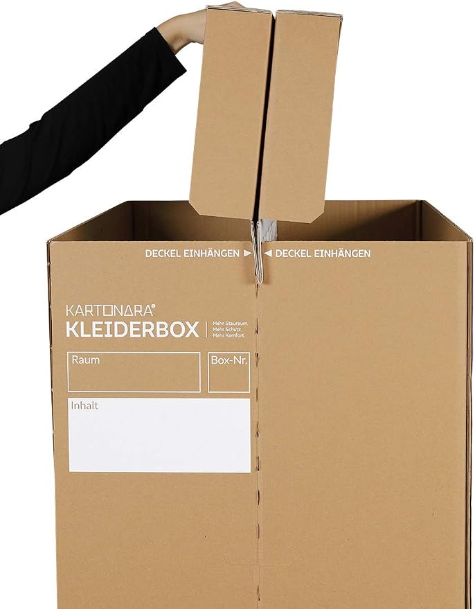 Profi Kleiderkartons Umzug 2 Kartonara Kleiderboxen Kleidung Umzugskartons Burobedarf Schreibwaren Versandtaschen Kartons Suenaacampo Com 