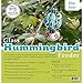 Best Home Products Hummingbird Feeder with Perch - Hand-Blown Glass Feeders | Treat ((Blue Black)