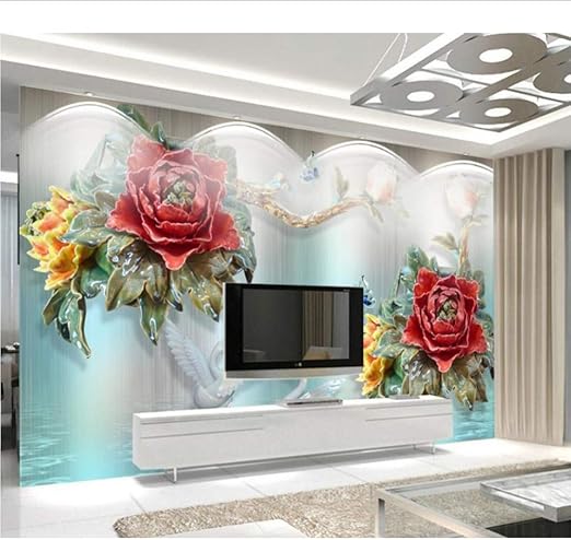 Fondo de pantalla personalizado 3d mural Alivio TV telón de fondo telón