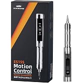 YKEY Original MINIWARE ES15S Mini Electric Power Screwdriver Rechargeable Portable Small Cordless Smart Motion Control with 24 Magnetic Bits OLED Screen Repair Tool for Phone Camera Laptop