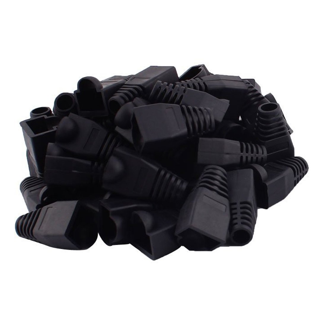 YIOVVOM Soft Plastic Ethernet RJ45 Cable Connector Boots Cover Strain Relief Boots CAT5 CAT5E CAT6 CAT6E 100PCS โ image 1