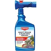 BioAdvanced 3-in-1 Insect, Disease, and Mite Control Ready-to-Spray - 32 oz | Insecticide, Fungicide, and Miticide - Kills Listed Pests and Controls Diseases - Up to 14 Days Protection