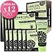 Black Charcoal Peel Off Face Mask Set, Blackhead Remover, Deep Cleansing for Acne, Anti-Aging: Pore Purifying Nose Strips (X6) + Facial Black Sheet Masks (X5) + Exfoliating Gel Peel Off Mask (100 mL)