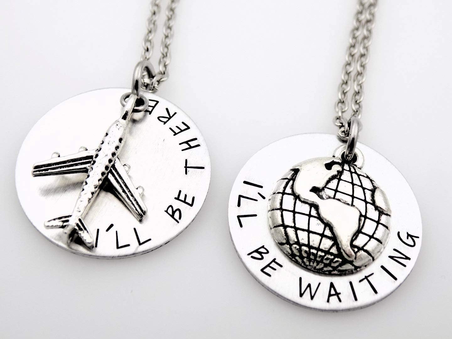 Long distance gift set, Couples Gift, I'll be there, I'll be waiting, Long distance best friends