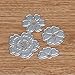 Mikey Store Flower Heart Metal Cutting Dies Stencils DIY Scrapbooking Album Paper Card Craft (F)