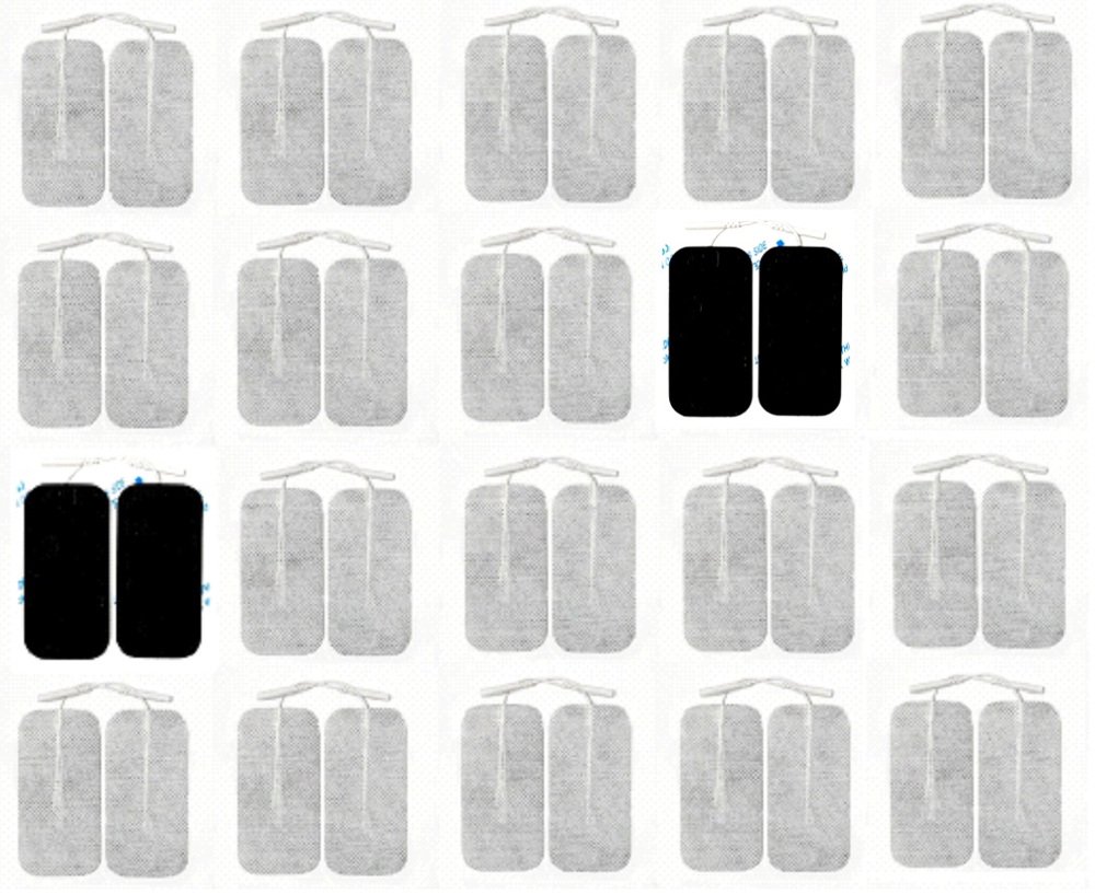 ELETTRODI PREGELLATI 40 X 40 Mm - Con Cavo - Foto 5