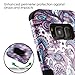LUXCA Galaxy S8 Case, Hybrid Dual Layer [Heavy Duty] TUFF [Includes Screen Protector] Rugged Shockproof Protective Cover Case for Samsung Galaxy S8 (Purple European Paisley)