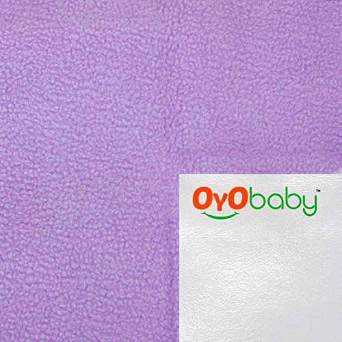 OYO BABY - 100% Waterproof Mattress Protector/16 Cups Water Absorbency/Hypoallergenic/Anti-slip/Crib Sheets/Pads/Absorbent Sheet/Diaper changing pad cover/mat (Large - 140cm X 100cm), Purple - Thumbnail 4