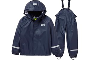 Helly Hansen unisex-child Kid's New Bergen Pu Rainset