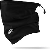 MCTi Neck Gaiter Warmer Winter Fleece Scarves Beanie Hat for Skiing Cycling Elastic Closure