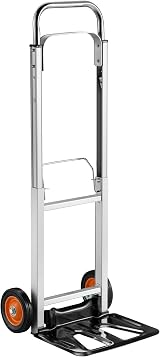 VonHaus Folding Sack Truck Aluminium 90kg Hand Trolley view 1