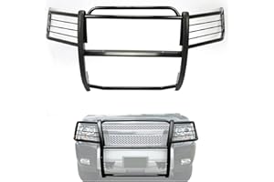 Kojem Brush Guard Compatible with 2007-2014 Chevy Chevrolet Suburban Tahoe Avalanche 1500 Front Bumper Grille Protection Protector Steel