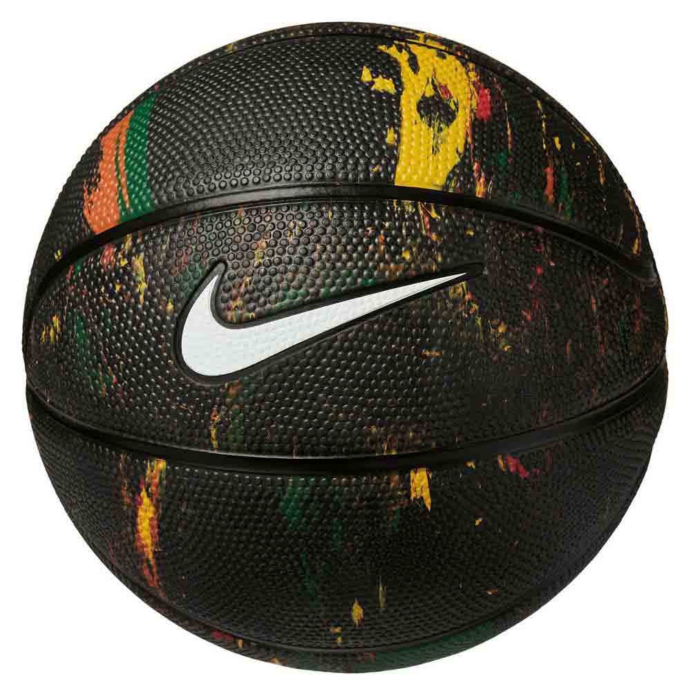 Nike Skills Next Nature Mini Basketball – Training Basketball Ball – Mini Basketball for Skills & Leisure, Multi/Black/Black/White, 3