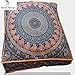 Ganesham - Indian tapestry Dog or Cat bed, handmade throw pillow cover, boho floor pillow, bohemian pouf ottoman, seating pouf, boho pet or kids bed mandala indian cushion cover (Christmas gift)